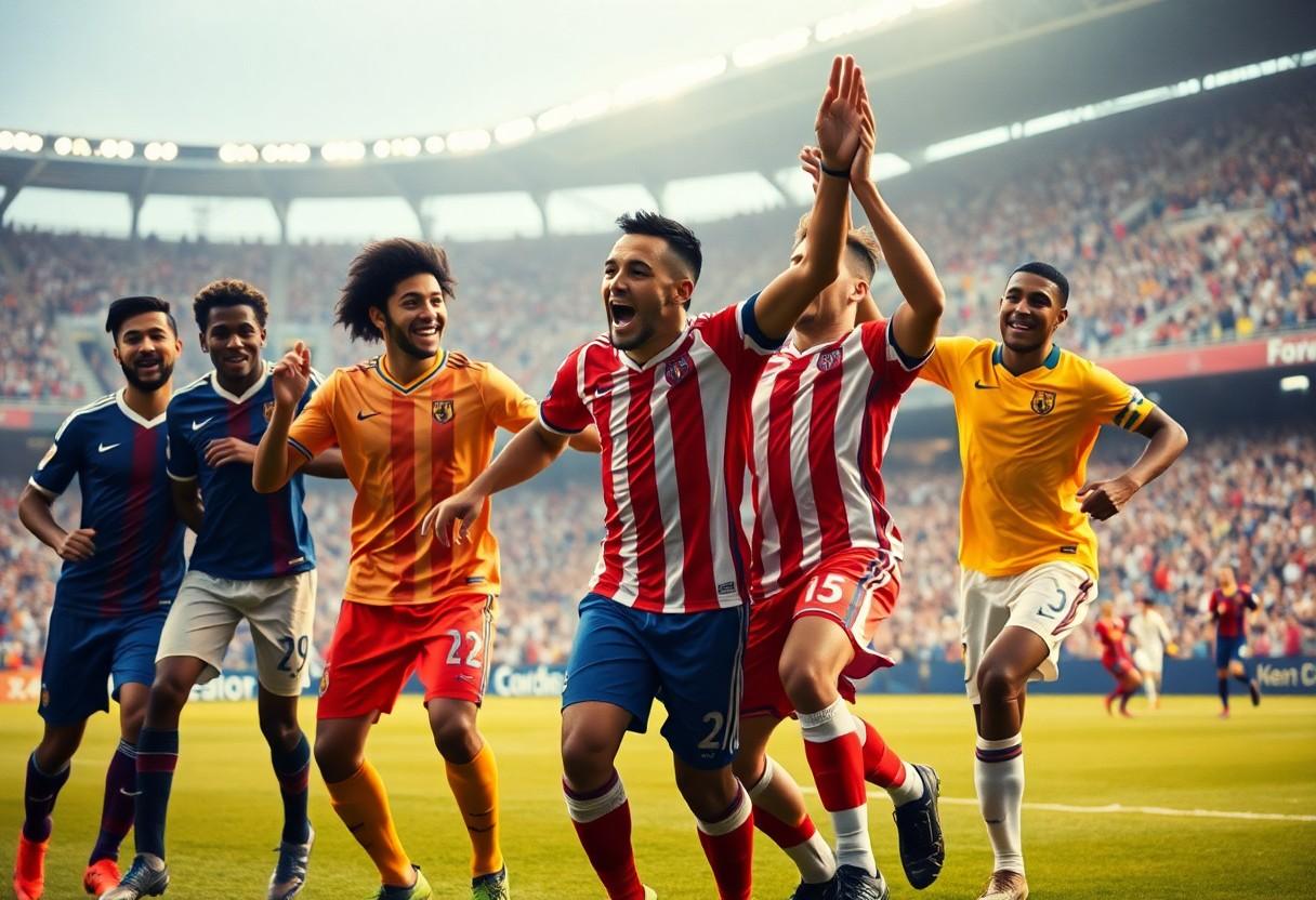 Washambuliaji Wanaofunga Kwa Miguu Yote