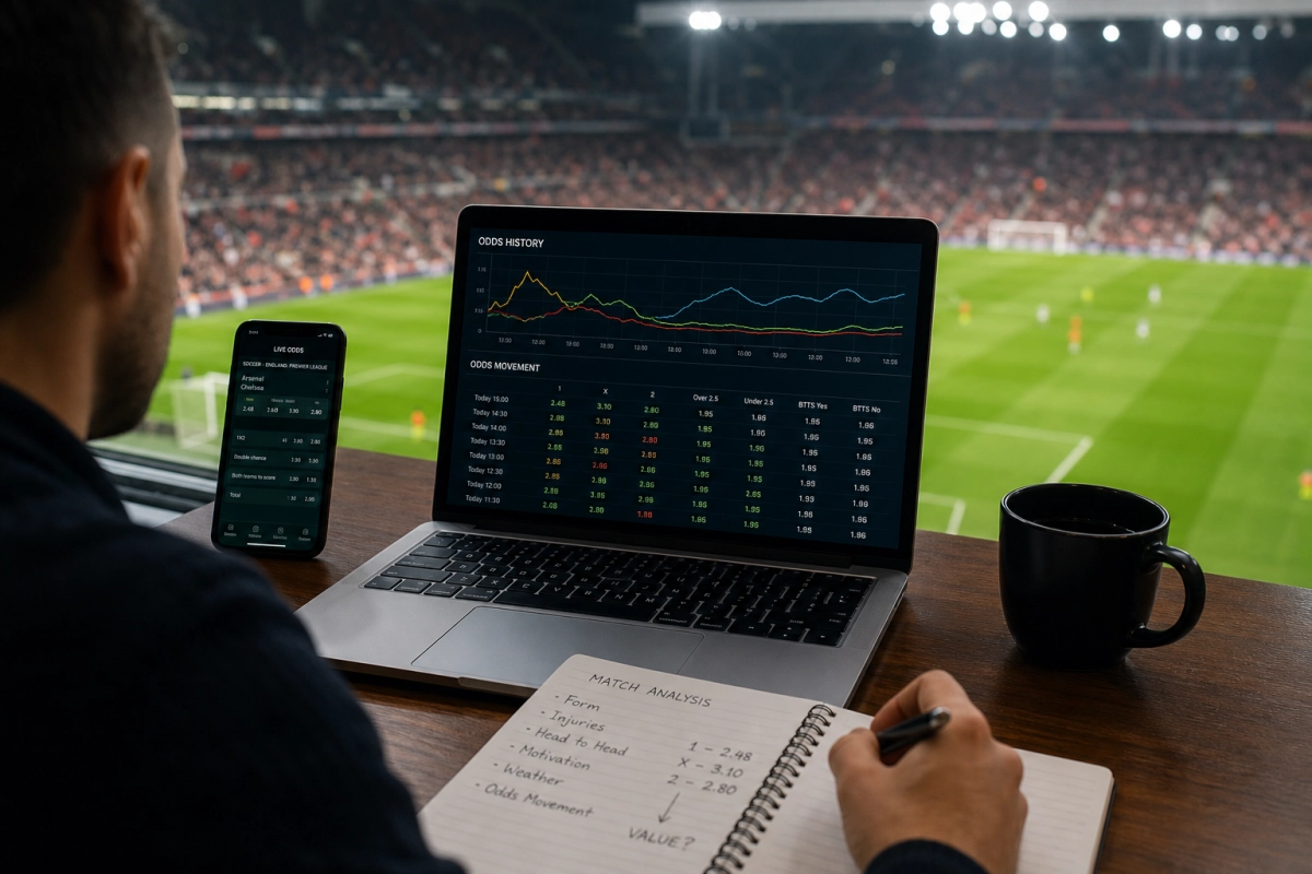 Jinsi ya Kufuatilia na Kutafsiri Mabadiliko ya Odds za Mpira wa Miguu